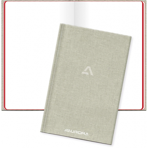 Aurora Copybook ft 14,5 x 22 cm, blanco, 192 bladzijden