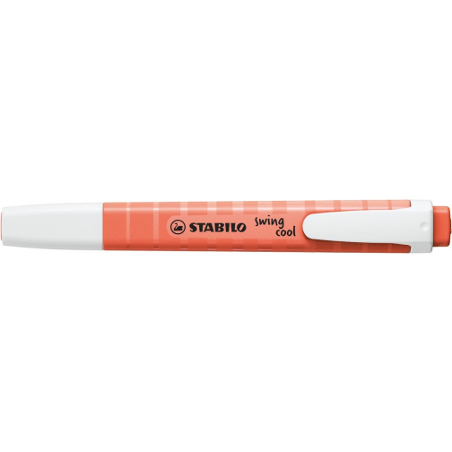 STABILO swing cool markeerstift, mellow coral red