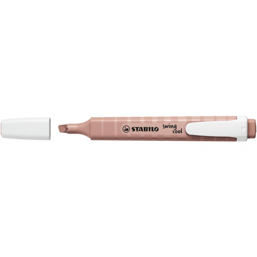 STABILO SWING COOL naturecolor markeerstift, umber (bruin)