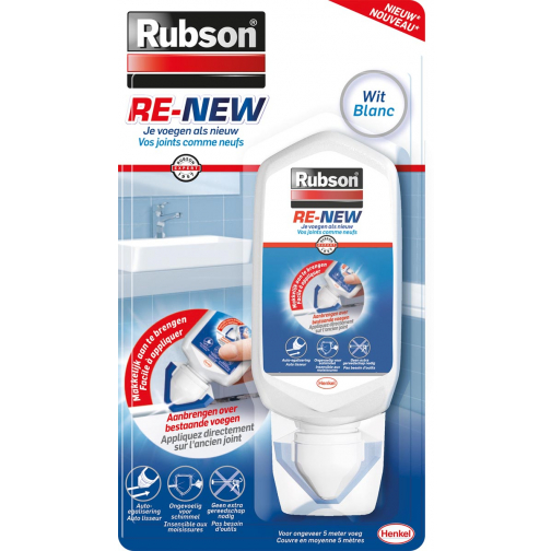 Rubson Renew voegkit, 80 ml, wit