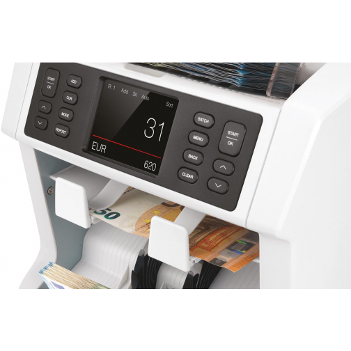 Safescan biljettelmachine 2985-SX, met 7-voudige valsgelddetectie