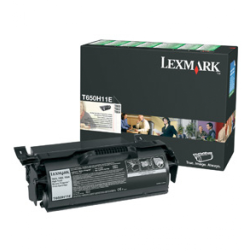 Lexmark printcartridge T650H11E black return program