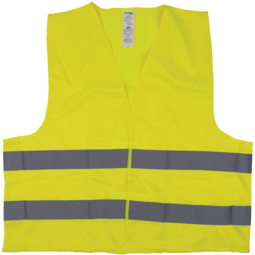 DONAU SAFETY fluohesje, geel, medium