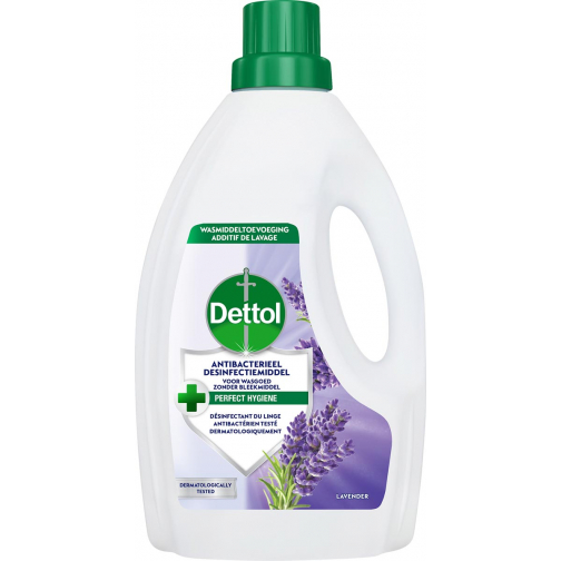 Dettol toevoeging voor wasmiddel, antibacterieel, lavendel, fles van 1,5 l