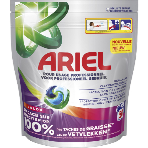 Ariel Pro pods wascapsules, Color, pak van 50 stuks