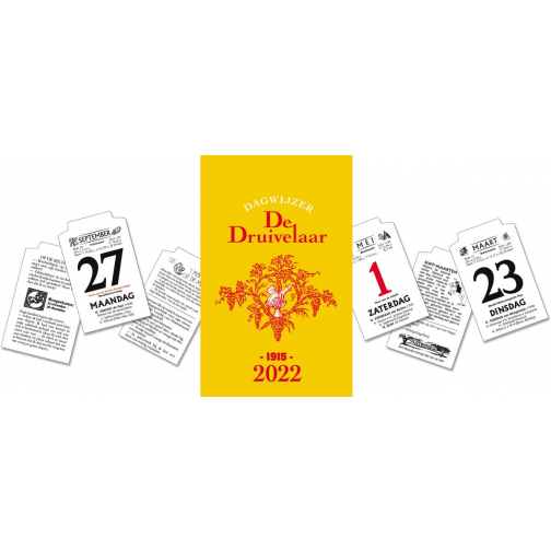 Dagblokkalender De Druivelaar 2024