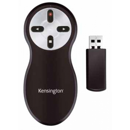 Kensington draadloze presenter met laserpointer zonder geheugenkaart