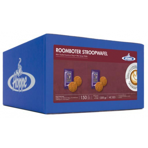 Hoppe stroopwafel, doos van 150 stuks