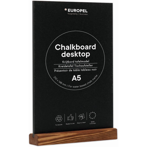Europel krijtbord, ft A5