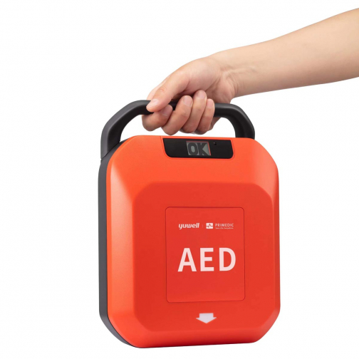 Primedic Heartsave 7, vol automatische AED, 4-talig