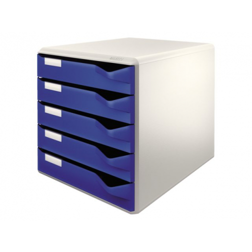 Ladenblok Leitz 5280 5 laden blauw