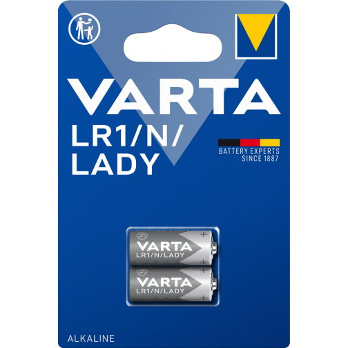 Varta batterij Alkaline Special LR1, blister van 2 stuks