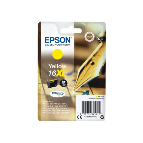 Inktcartridge Epson 16XL T1634 geel