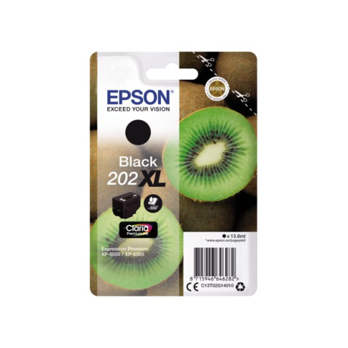 Inktcartridge Epson 202XL T02G14 zwart