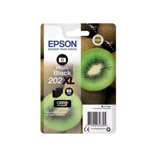 Inktcartridge Epson 202XL T02H14 foto zwart