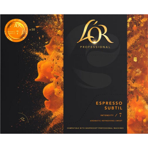 Douwe Egberts L'or professional discs Intensity 7, Espresso Subtil, pak van 50 discs