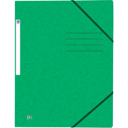 Oxford Top File+ elastomap, voor ft A4, groen