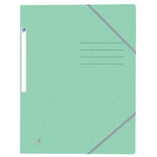 Oxford Top File+ elastomap, voor ft A4, pastelgroen