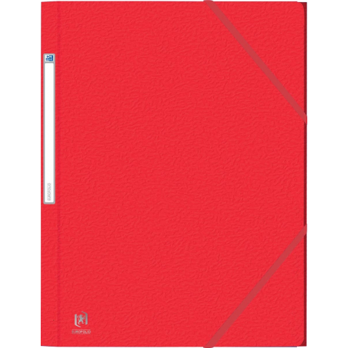 Elba Oxford Eurofolio elastomap, voor ft A4, rood