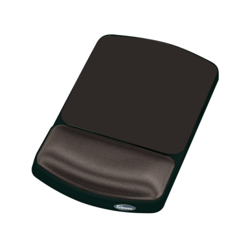 Muismat met polssteun Fellowes gel verstelbaar grafiet