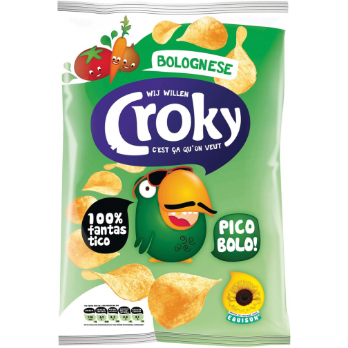 Croky chips bolognese, zakje van 100 g