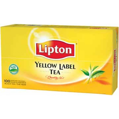 Lipton thee, Yellow Label Tea, pak van 100 zakjes