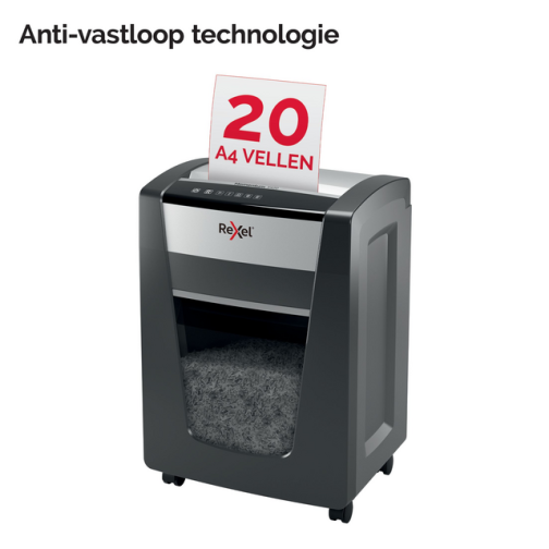 Papiervernietiger Rexel Momentum X420 snippers 4x40mm