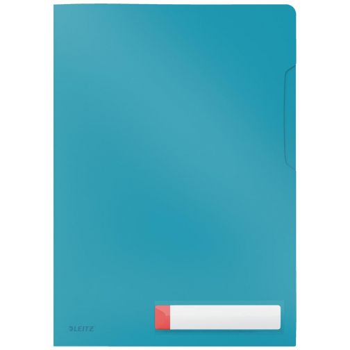 Leitz Cosy L-map, ft A4, PP van 200 micron, ondoorzichtig, blauw