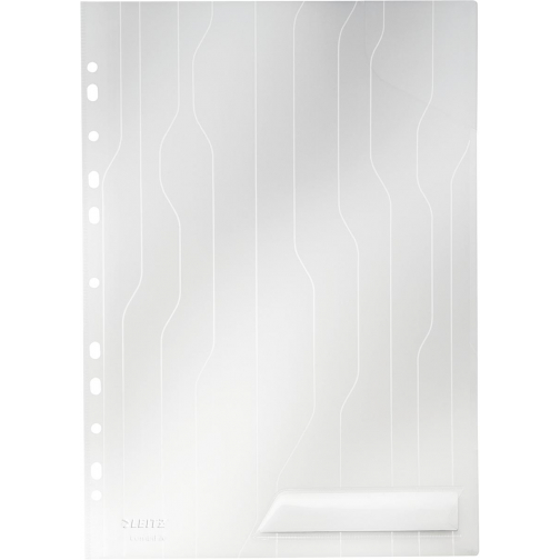 Leitz CombiFile premium U-mapje, PP, 200 micron, A4, pak van 5 stuks, transparant