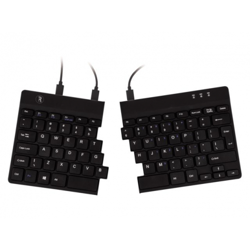 Ergonomisch toetsenbord R-Go Tools Split Azerty zwart