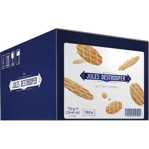 Jules Destrooper boterwafels, doos van 150 stuks