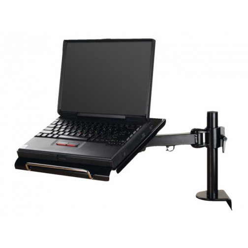 Laptoparm Newstar D100 met klem zwart