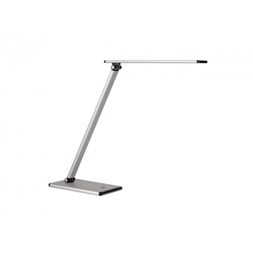 Bureaulamp Unilux Terra aluminium grijs