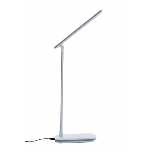 Bureaulamp MAUL Jazzy LED voet dimbaar + usbpoort wit