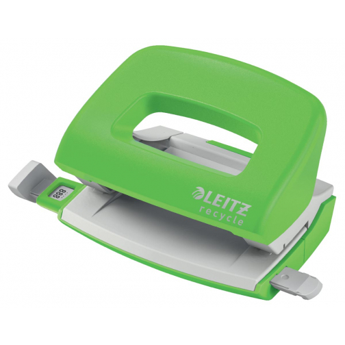 Leitz NeXXt Recycle Mini perforator, 10 blad, groen