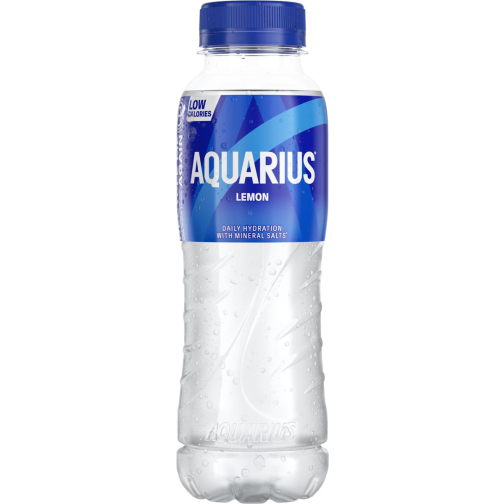 Aquarius Lemon frisdrank, fles van 33 cl, pak van 24 stuks