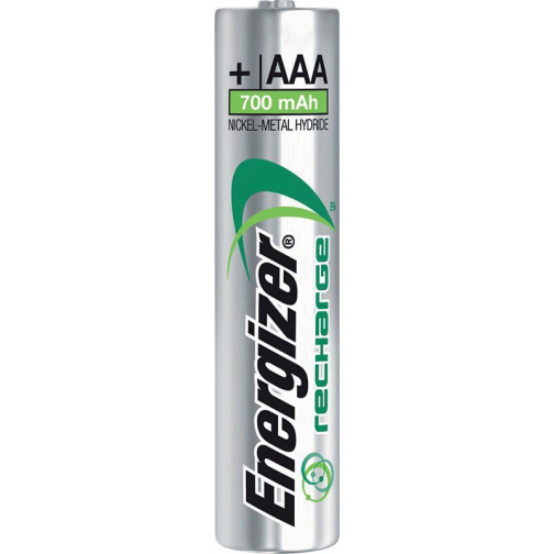 Energizer herlaadbare batterijen Power Plus AAA, blister van 4 stuks