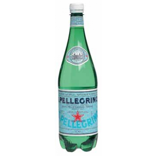 San Pellegrino water, fles van 1 liter, pak van 6 stuks