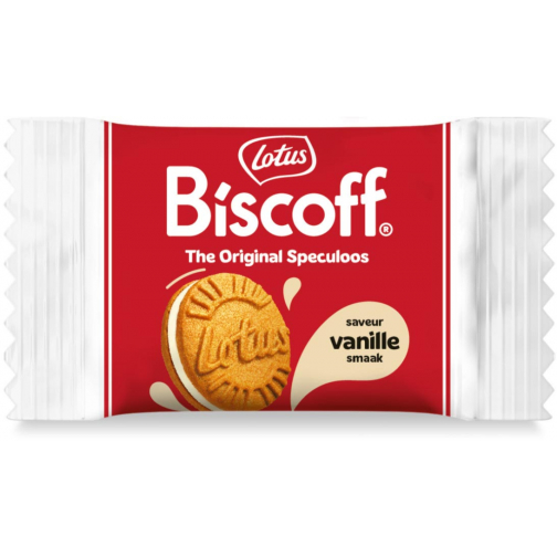 Lotus gevulde speculoos vanille, doos van 120 stuks