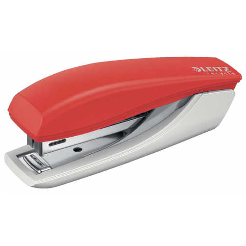Leitz NeXXt Recycle mini nietmachine, rood
