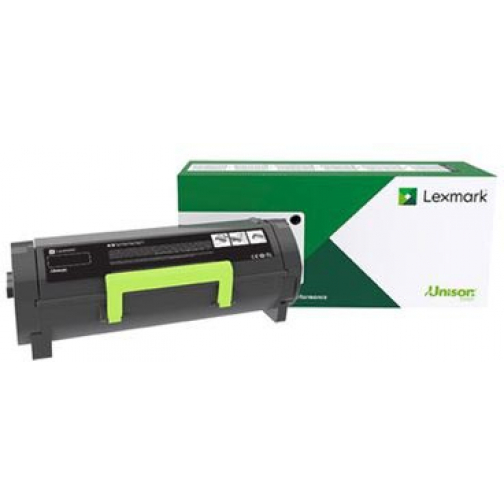 Lexmark toner return program, 6.000 pagina's, OEM 56F2000, zwart