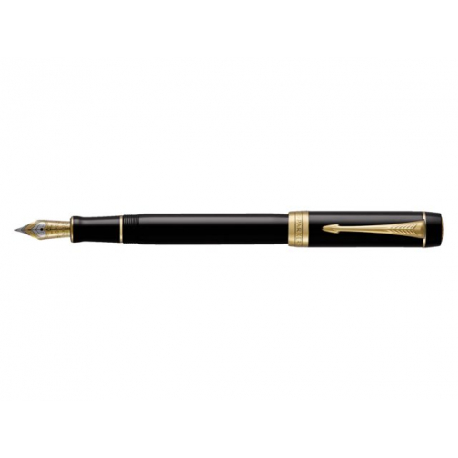Vulpen Parker Duofold Classic black 18k GT medium