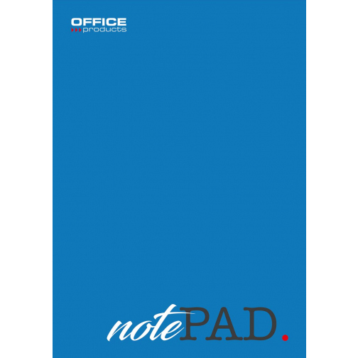 OFFICE products schrijfblok, 60 g/m², ft A4, geruit, blok van 100 vel
