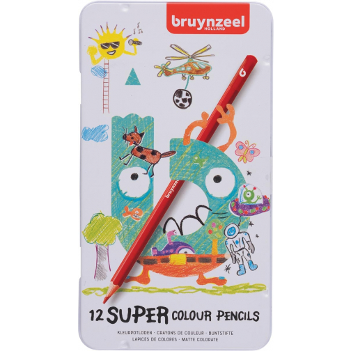 Bruynzeel kleurpotlood Super, doos van 12 stuks