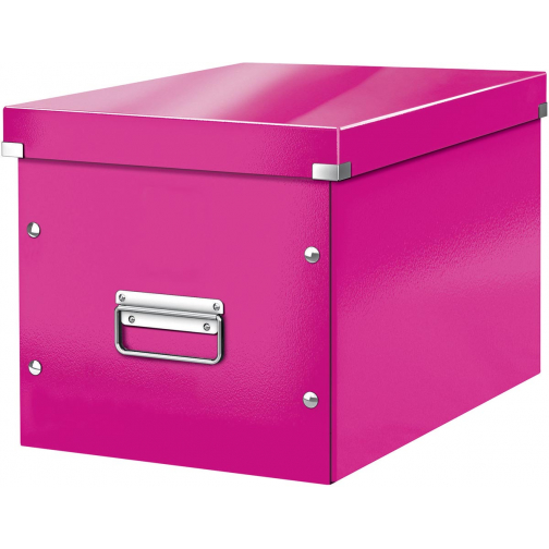 Leitz Click & Store kubus grote opbergdoos, roze