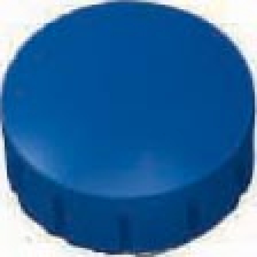 MAUL magneet Solid, 15 mm, trekkracht 150 gr, doos van 10 stuks, blauw