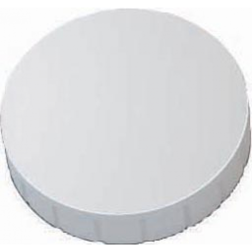 MAUL magneet Solid, 32 mm, trekkracht 800 gr, doos van 10 stuks, wit
