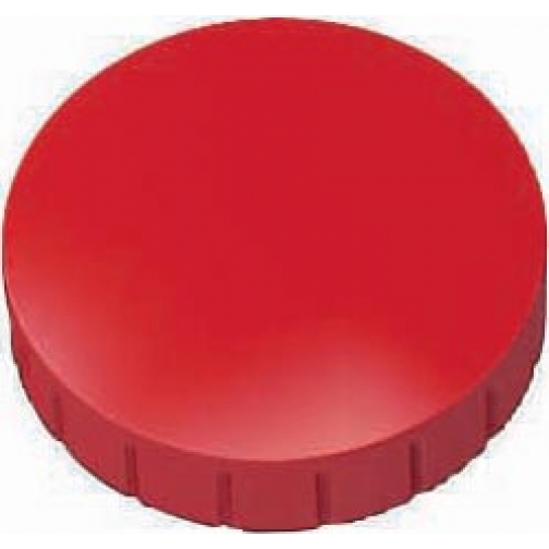 MAUL magneet Solid, 32 mm, trekkracht 800 gr, doos van 10 stuks, rood