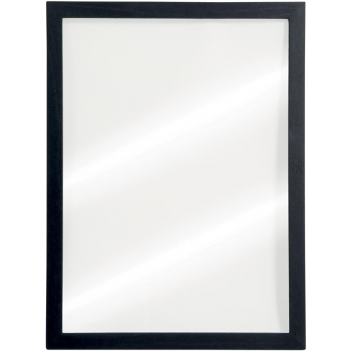 Securit krijtbord Woody, transparant met zwarte randen, ft 40 x 60 cm, hout met zwarte lakafwerking