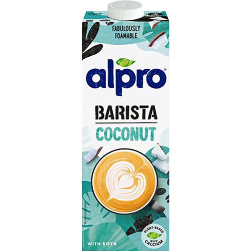 Alpro Barista plantaardige kokosmelk, 1 l, pak van 8 stuks